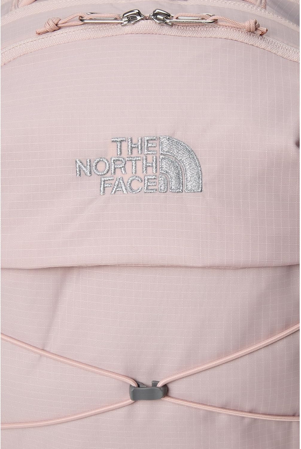 image:imageThe North Face Borealis Commuter Laptop Backpack Water Repellent Laptop Sleeve Large Main Compartment TNF BlackTNF BlackNPF One SizePink MossSilver Metallic