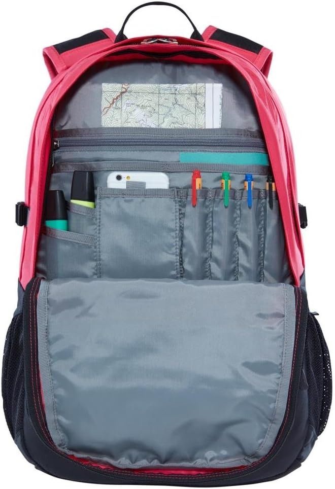 image:imageThe North Face Borealis Commuter Laptop Backpack Water Repellent Laptop Sleeve Large Main Compartment TNF BlackTNF BlackNPF One SizeRaspberry RedTnf Black