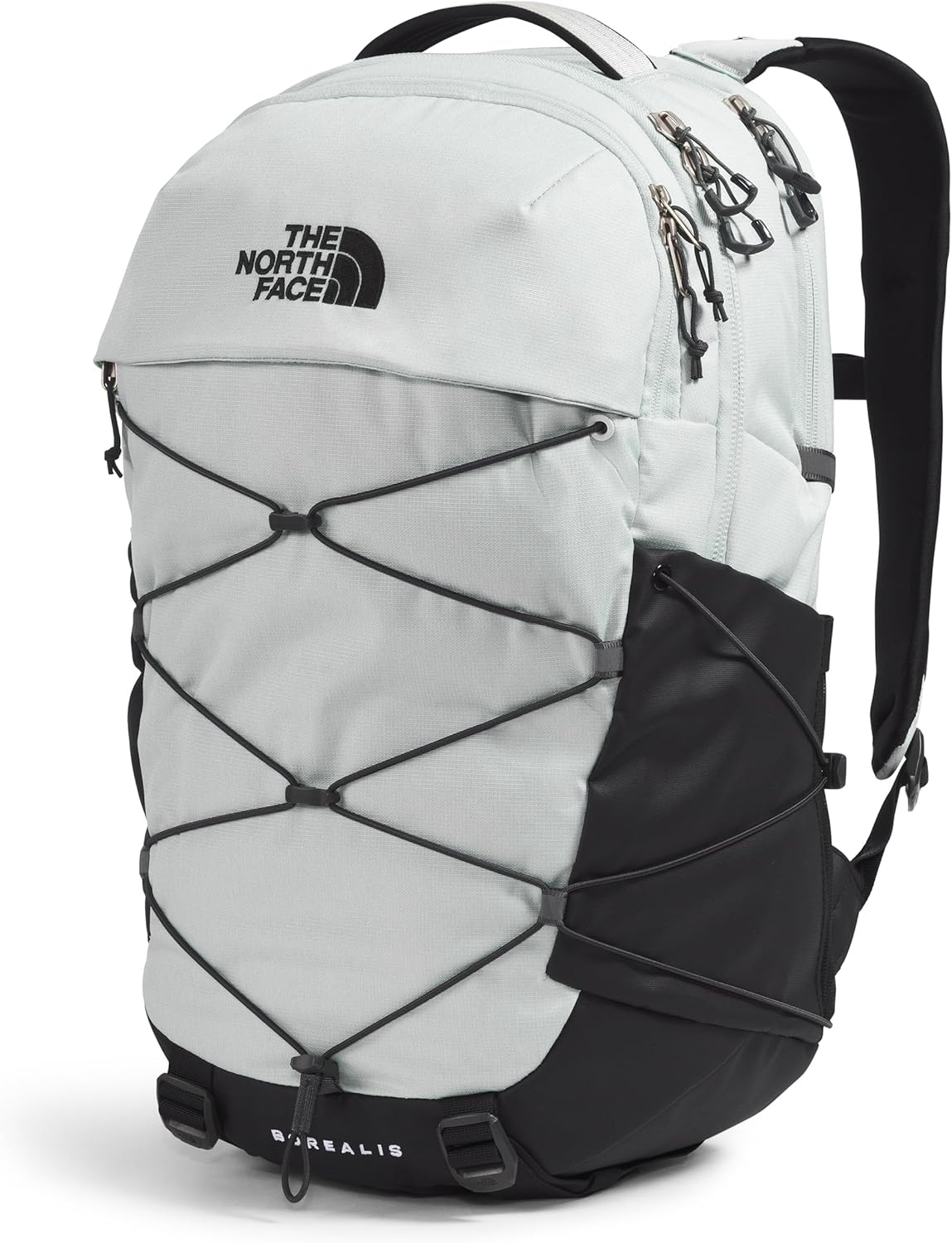 image:imageThe North Face Borealis Commuter Laptop Backpack Water Repellent Laptop Sleeve Large Main Compartment TNF BlackTNF BlackNPF One SizeTin Grey Dark HeatherAsphalt GreyTnf Blacknpf