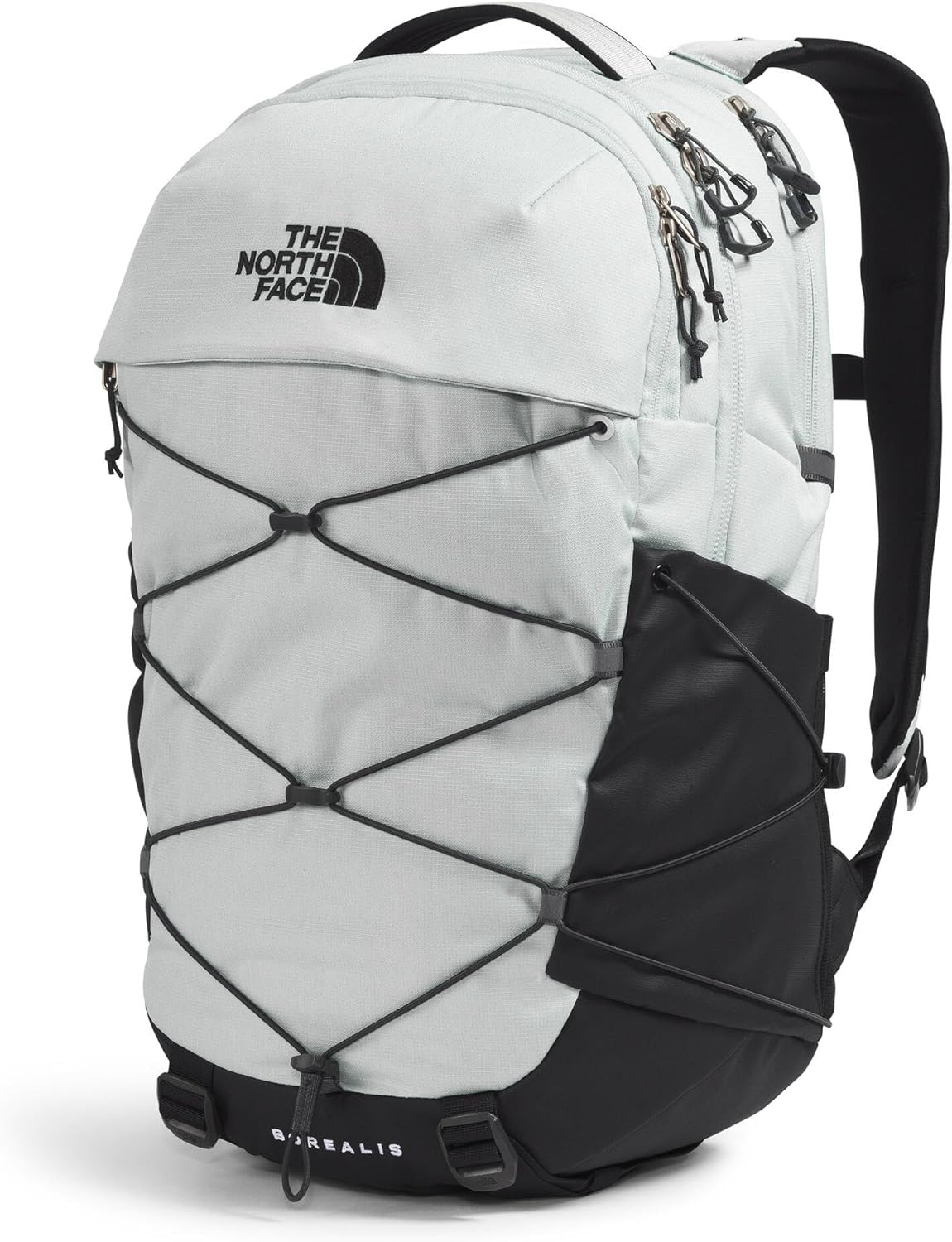 image:imageThe North Face Borealis Commuter Laptop Backpack Water Repellent Laptop Sleeve Large Main Compartment TNF BlackTNF BlackNPF One SizeTin Grey Dark HeatherAsphalt GreyTnf Blacknpf