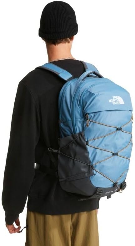image:imageThe North Face Borealis Commuter Laptop Backpack Water Repellent Laptop Sleeve Large Main Compartment TNF BlackTNF BlackNPF One SizeWinslor BlueAnthracite GreyUtility Brown