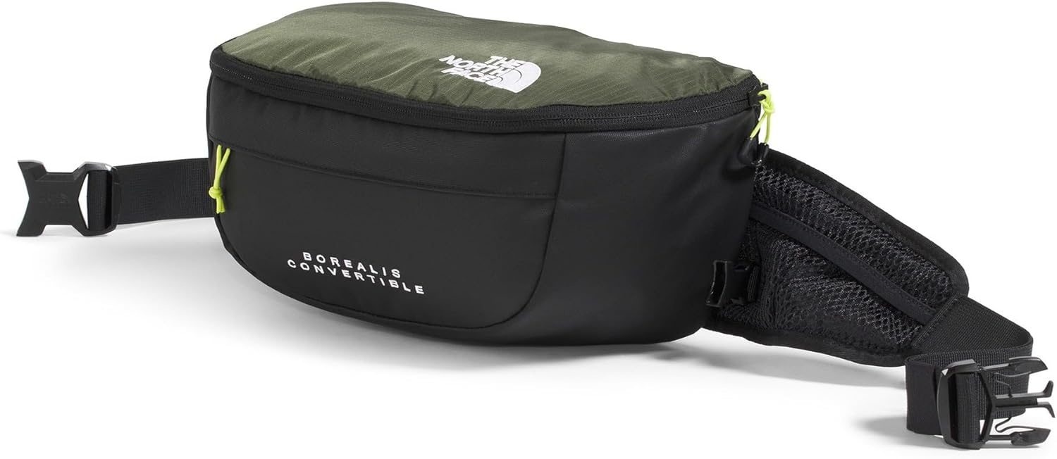 image:imageThe North Face Borealis Convertible Pack Commuter Laptop Backpack Removable Lumbar Pack Water Repellent Finish CedarLava Red One SizeNew Taupe GreenTnf BlackFizz Lime