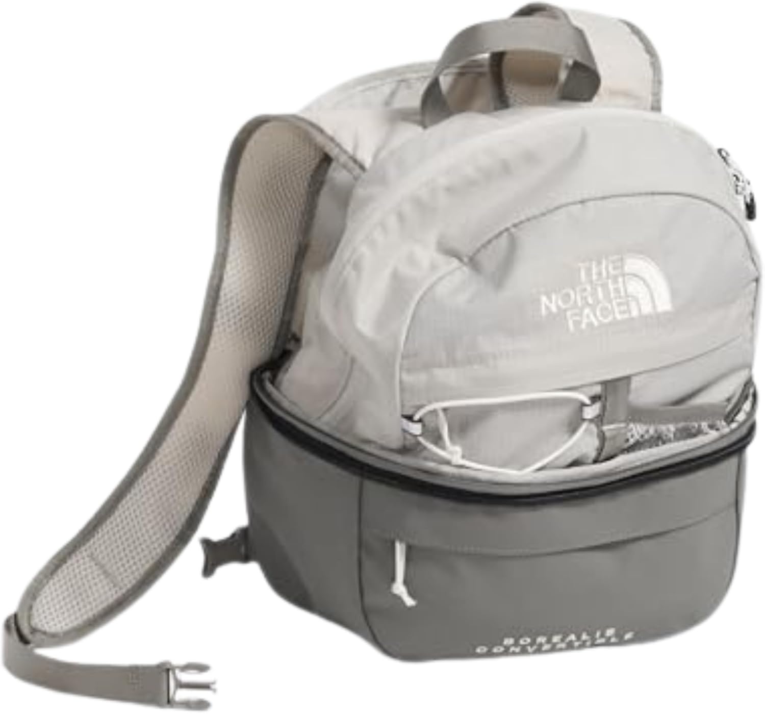 image:imageThe North Face Borealis Convertible Pack Commuter Laptop Backpack Removable Lumbar Pack Water Repellent Finish CedarLava Red One SizeSoapstoneSlate Rock