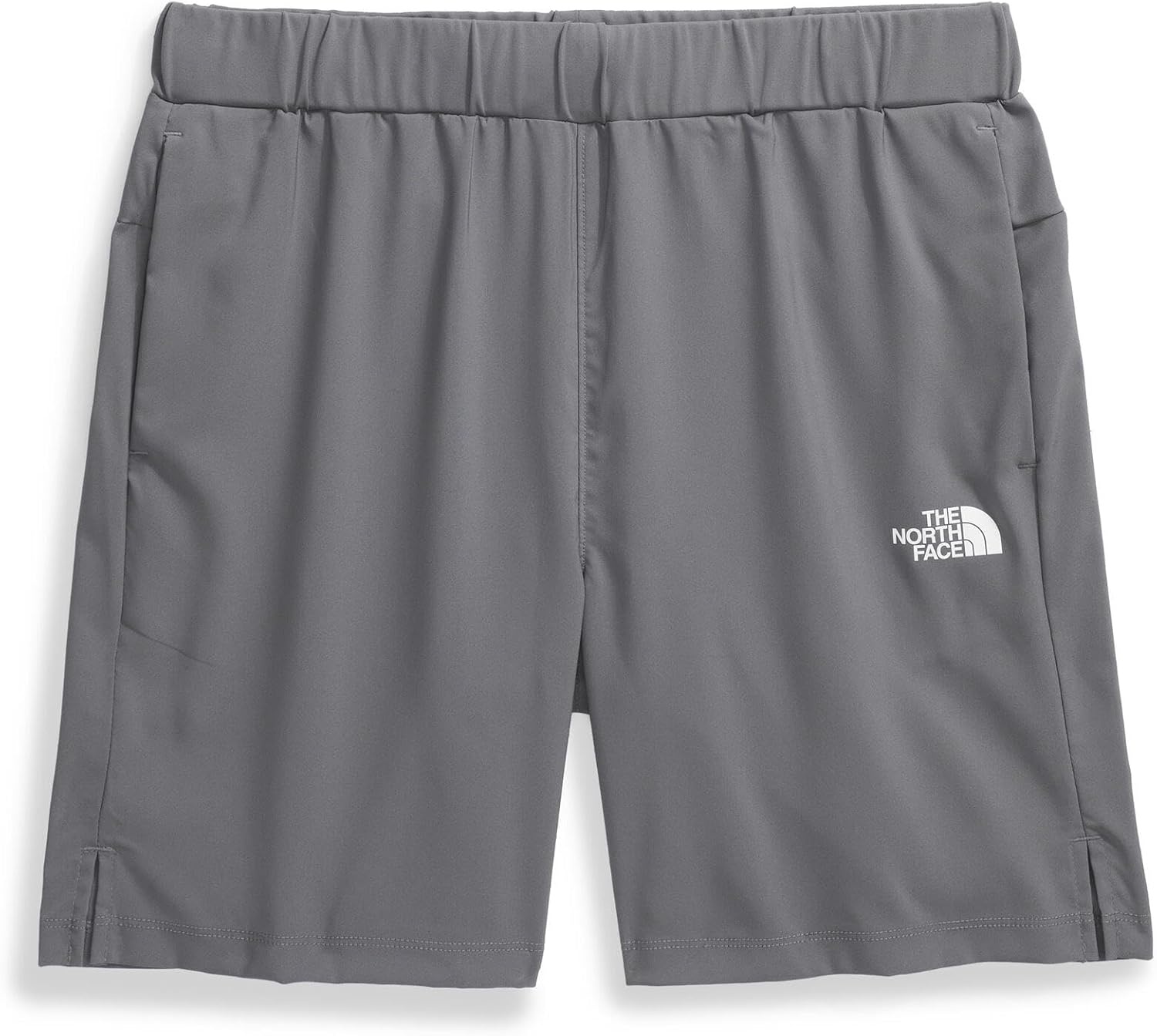 image:imageThe North Face Boys On the Trail Short Moisture Wicking Water Repellent Finish Elastic Waistband Zip Back PocketSmoked Pearl
