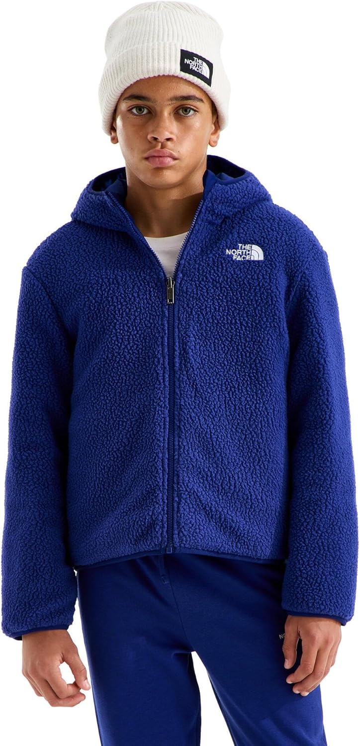image:imageThe North Face Boys Reversible Shasta Full Zip Hooded JacketActive BlueBold Blue