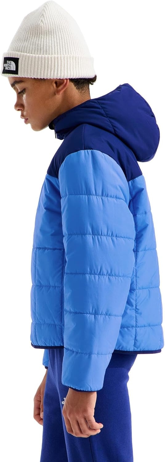 image:imageThe North Face Boys Reversible Shasta Full Zip Hooded JacketActive BlueBold Blue