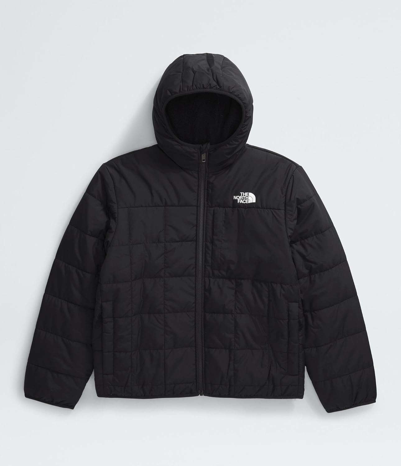 image:imageThe North Face Boys Reversible Shasta Full Zip Hooded JacketTnf Black