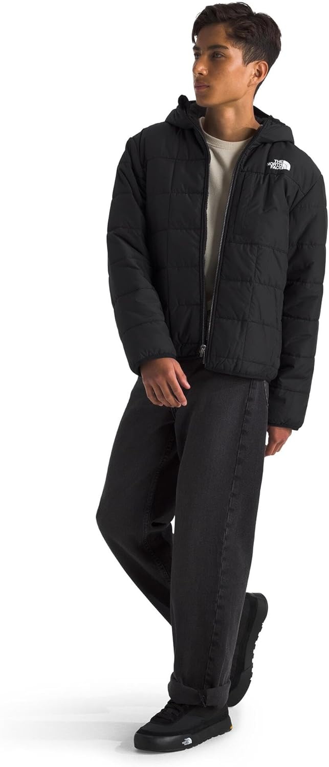 image:imageThe North Face Boys Reversible Shasta Full Zip Hooded JacketTnf Black