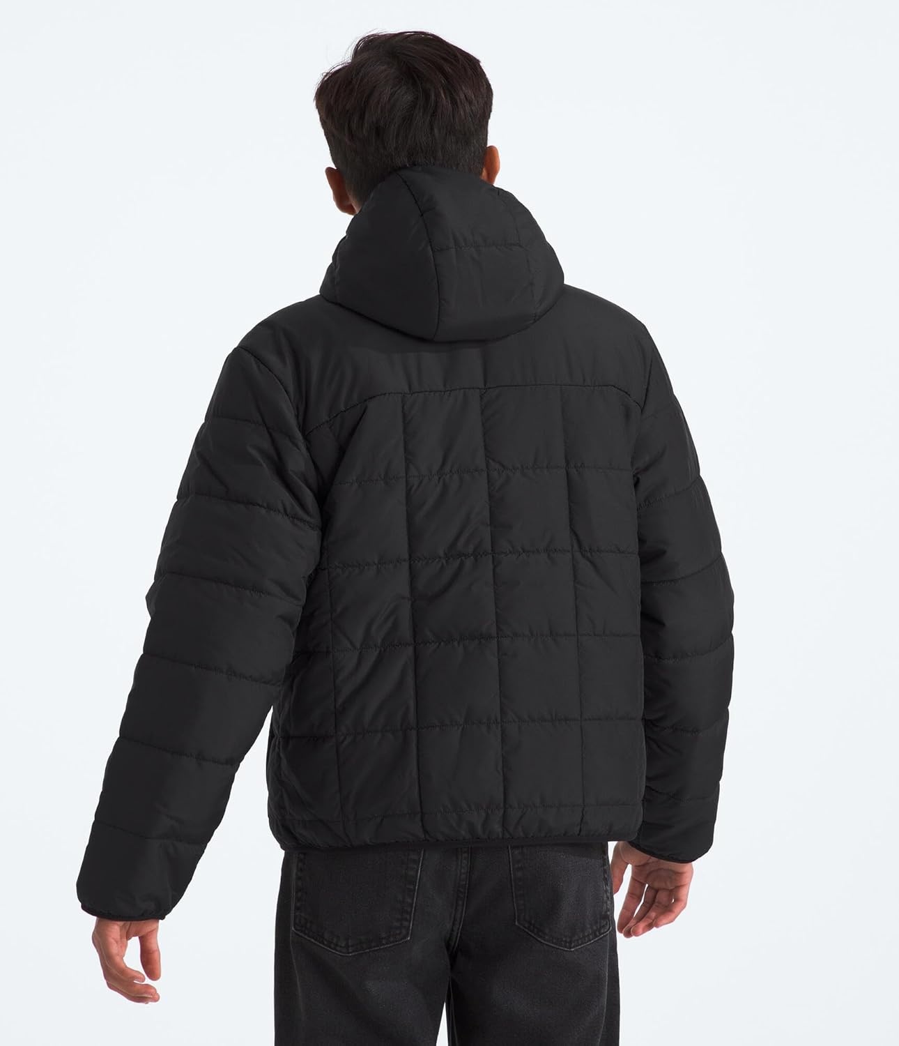 image:imageThe North Face Boys Reversible Shasta Full Zip Hooded JacketTnf Black