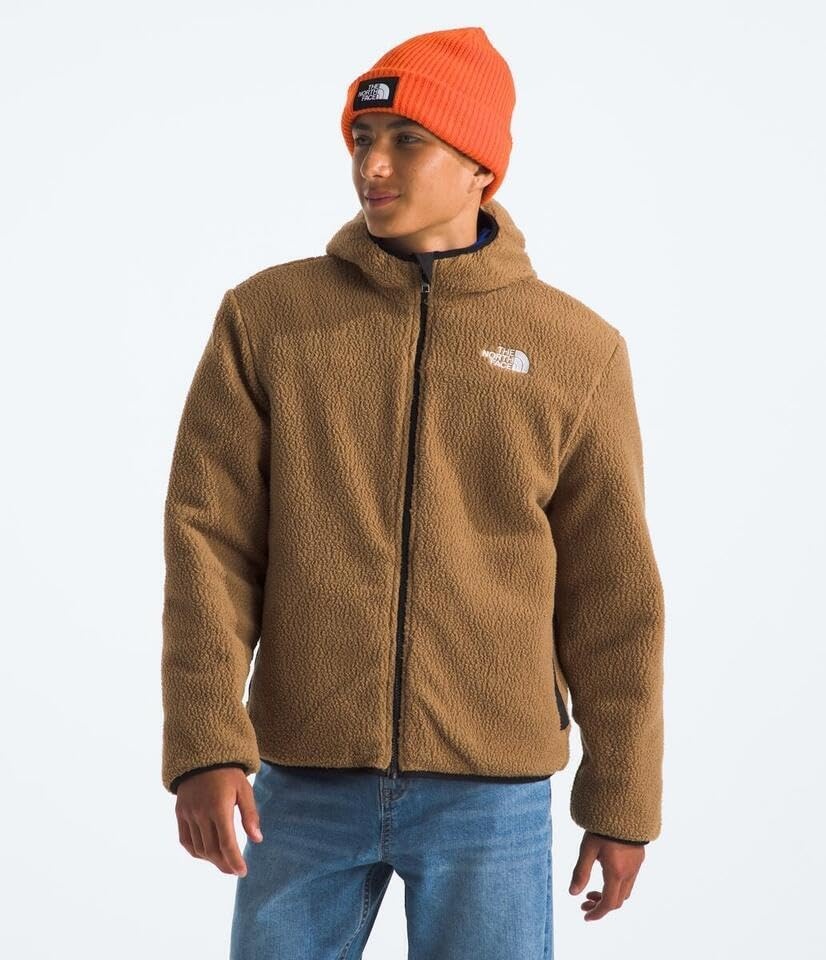 image:imageThe North Face Boys Reversible Shasta Full Zip Hooded JacketTnf Blue