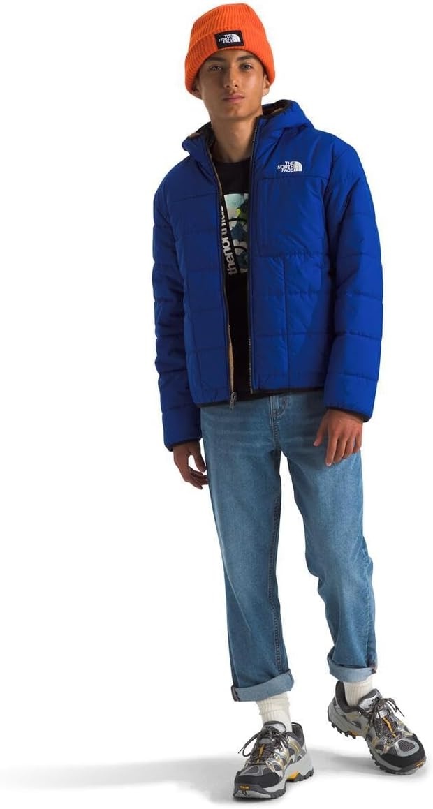 image:imageThe North Face Boys Reversible Shasta Full Zip Hooded JacketTnf Blue