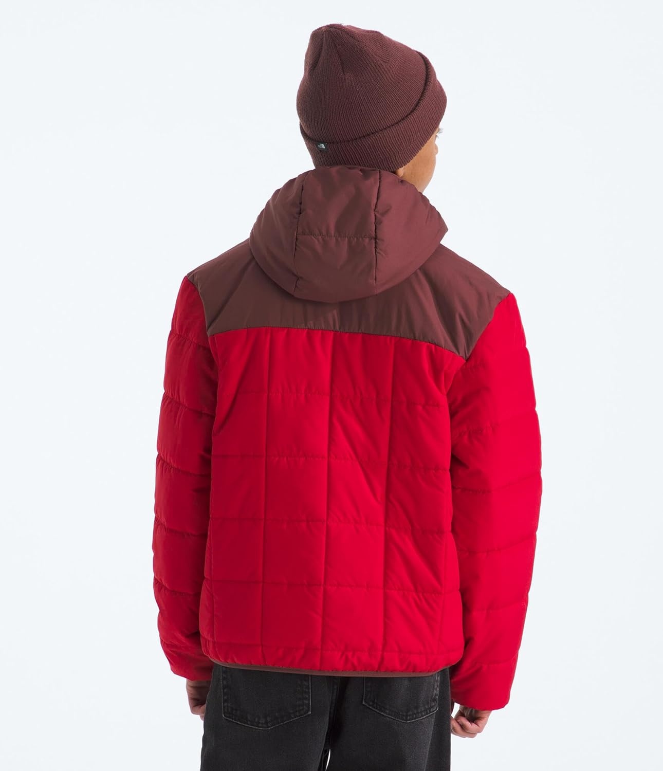 image:imageThe North Face Boys Reversible Shasta Full Zip Hooded JacketTnf RedSumac