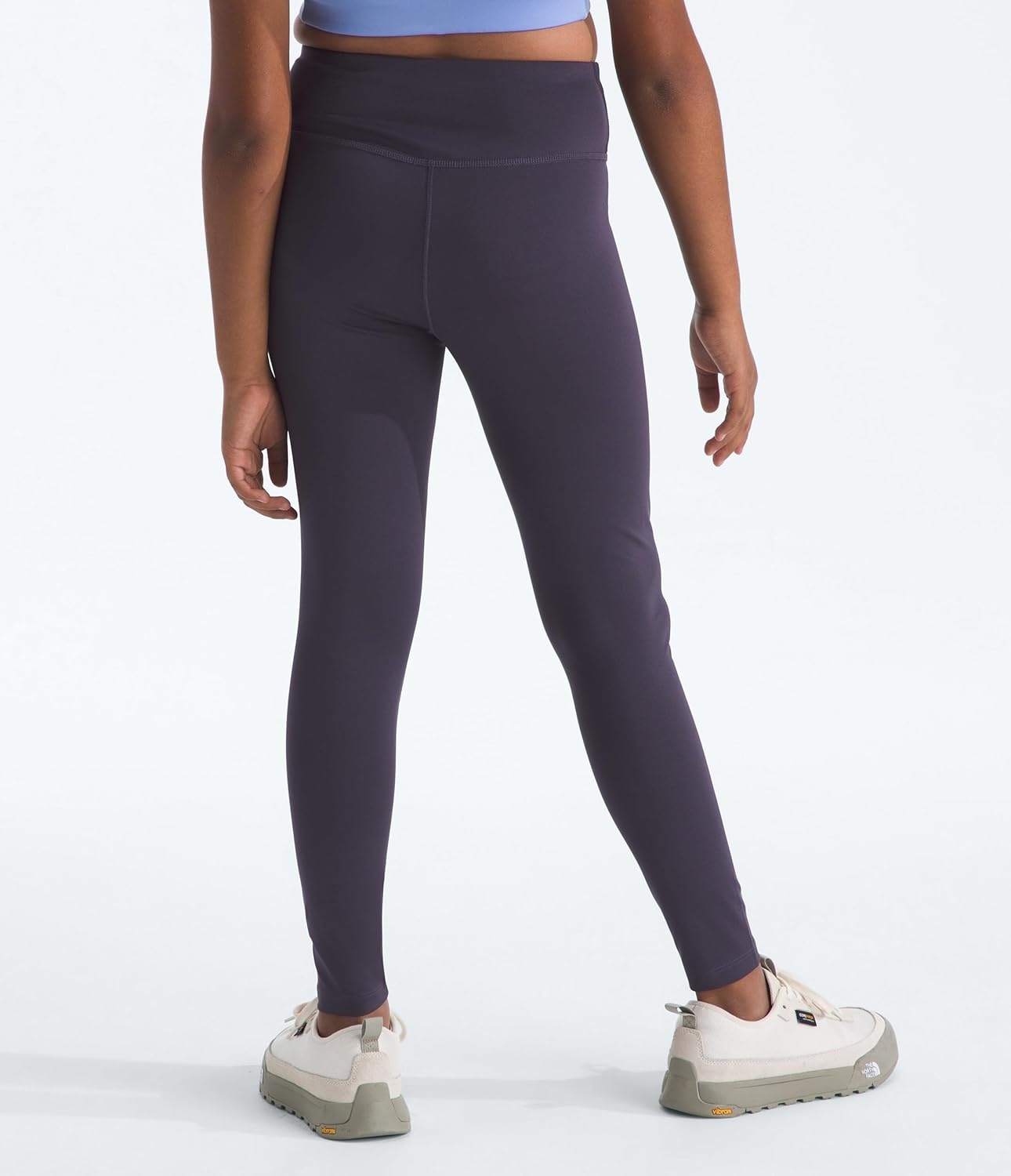 image:imageThe North Face Girls Flex Leggings Breathable Athletic Leggings for Kids Moisture Wicking Fabric Wide WaistbandEndless Dusk