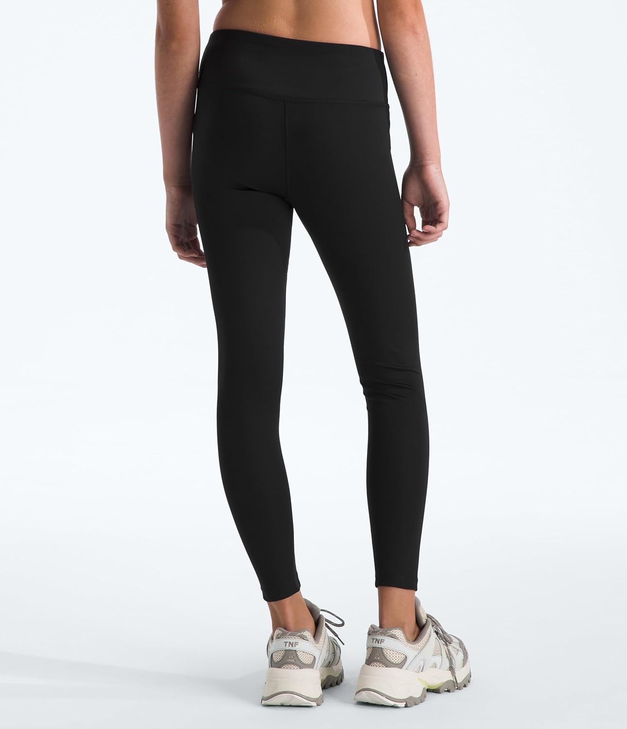 image:imageThe North Face Girls Flex Leggings Breathable Athletic Leggings for Kids Moisture Wicking Fabric Wide WaistbandTnf Black