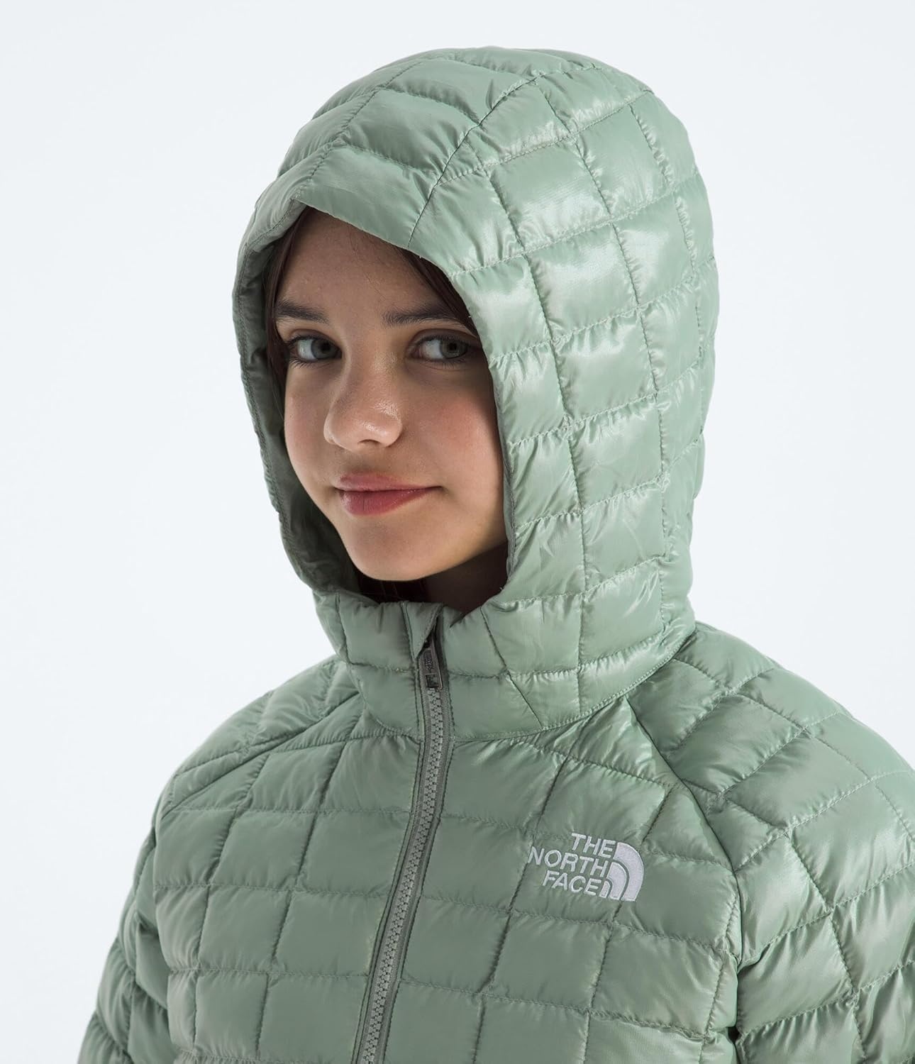 image:imageThe North Face Girls Thermoball ParkaSlate Moss