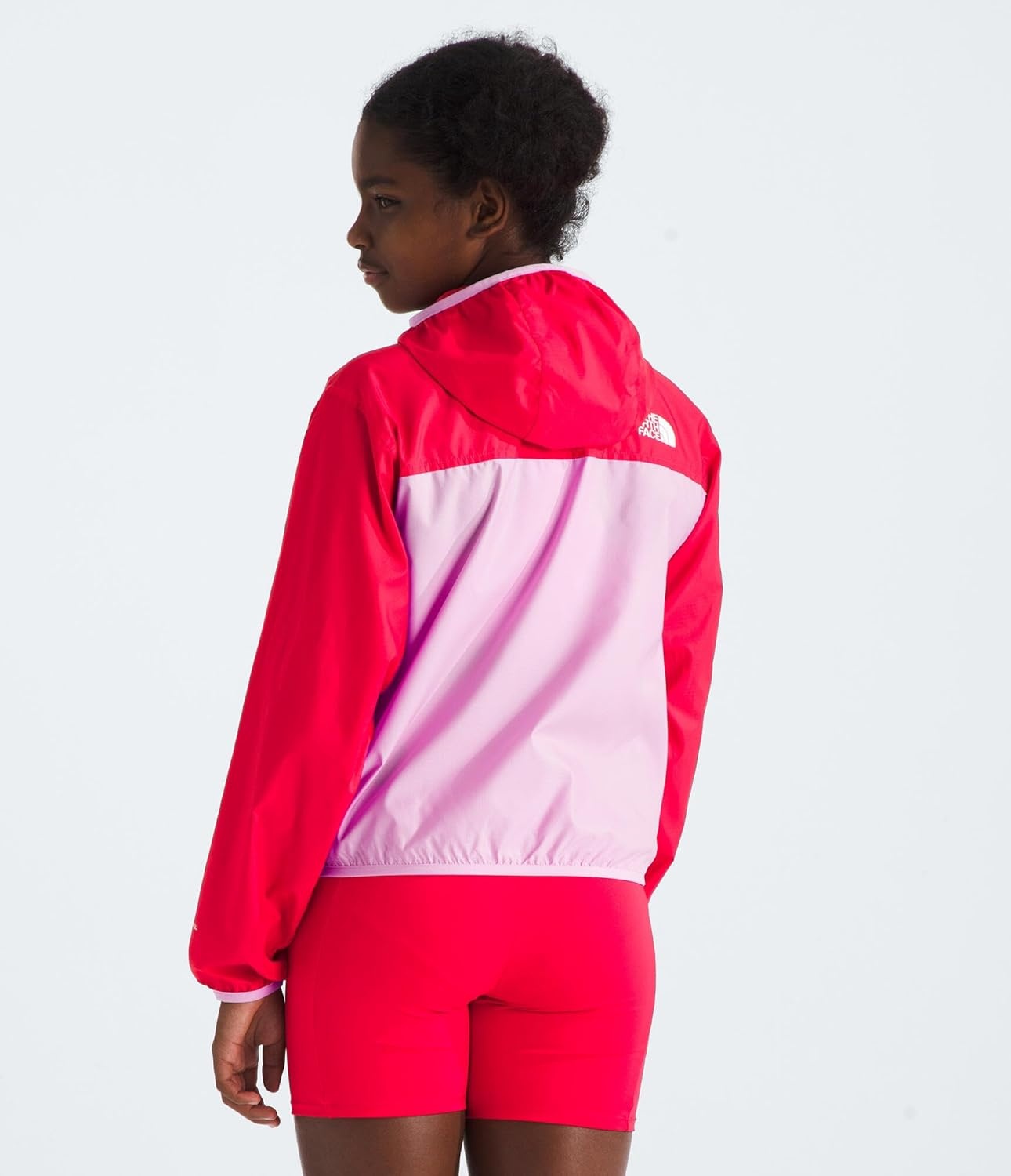 image:imageThe North Face Girls Tnf Cyclone Wind Jacket Little KidBig KidCyber Pink