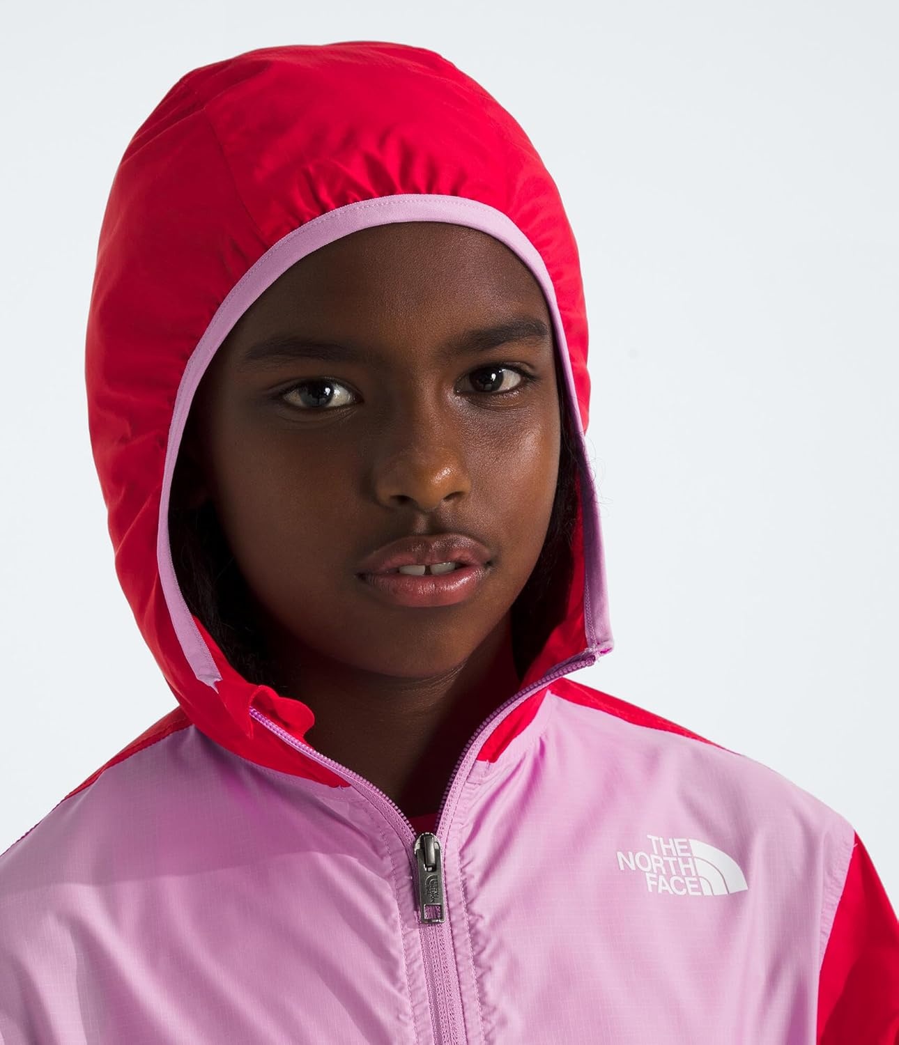 image:imageThe North Face Girls Tnf Cyclone Wind Jacket Little KidBig KidCyber Pink