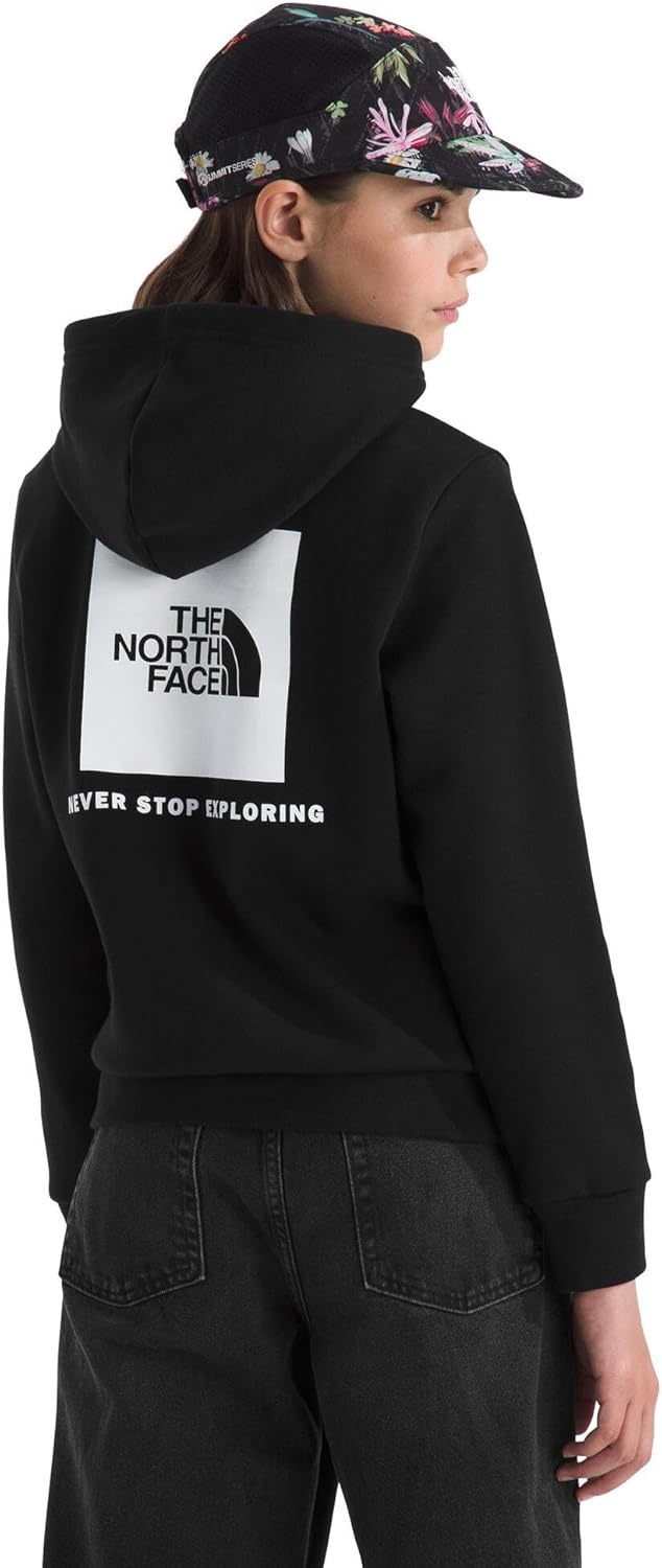 image:imageThe North Face Kids Evolution Box Logo Nse Pullover Hoodie Hooded Sweatshirt for Boys amp Girls Kangaroo Hand PocketTnf Black