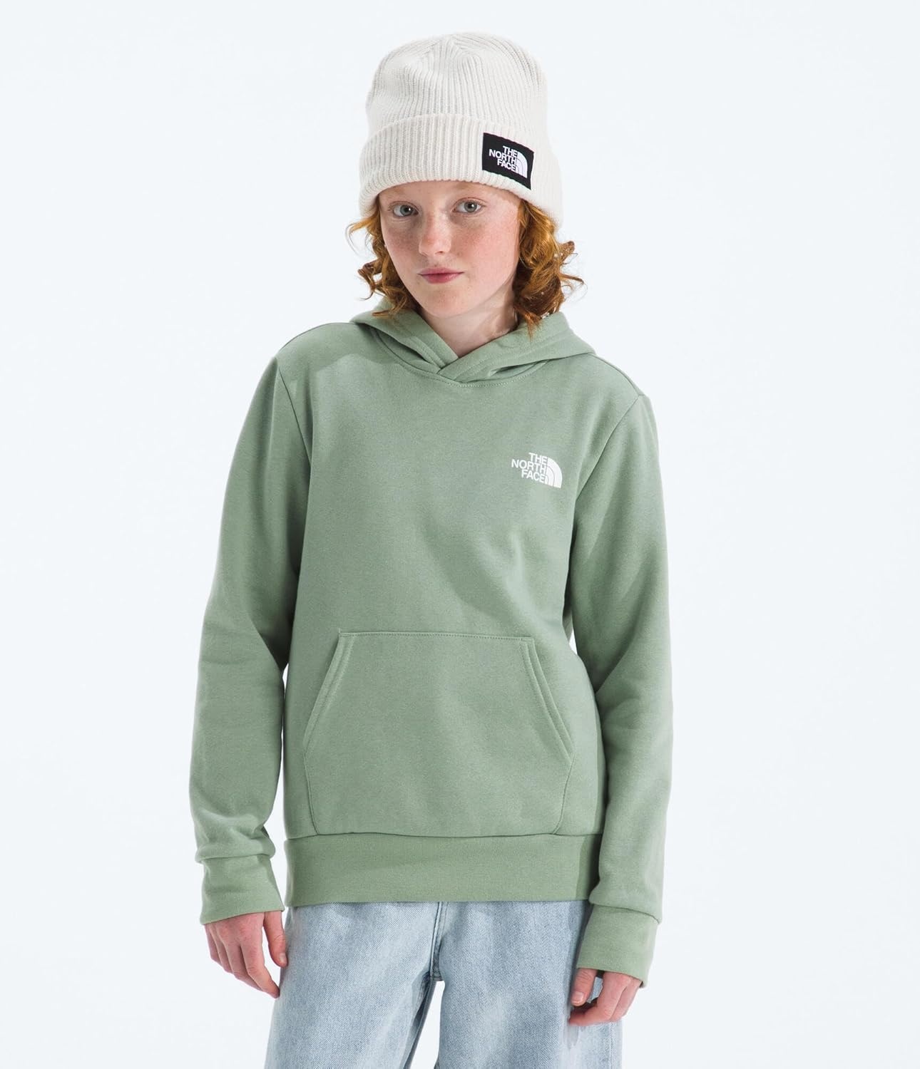 image:imageThe North Face Kids Evolution Box Nse Pullover Graphic HoodieSlate Moss