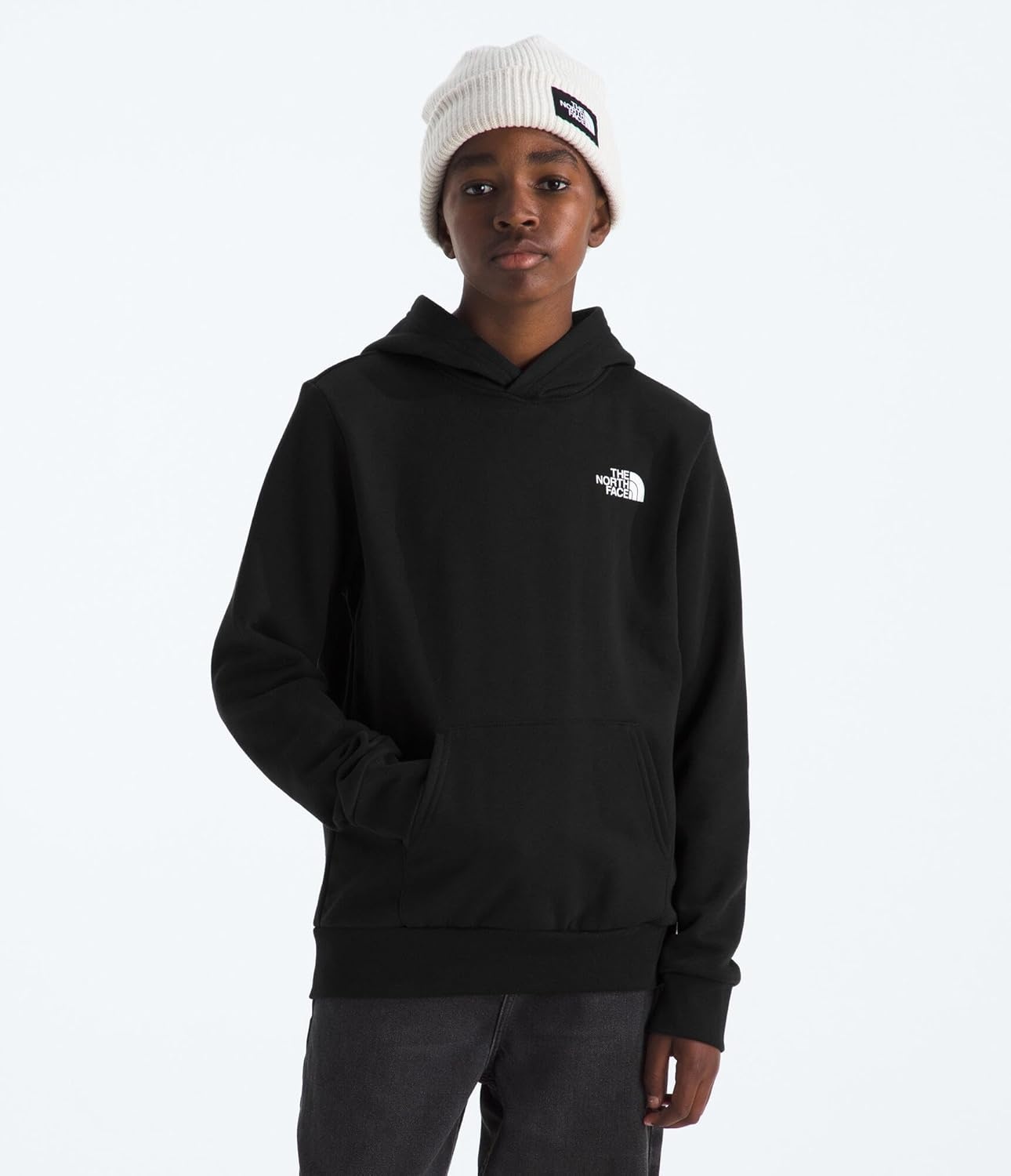 image:imageThe North Face Kids Evolution Box Nse Pullover Graphic HoodieTnf Black