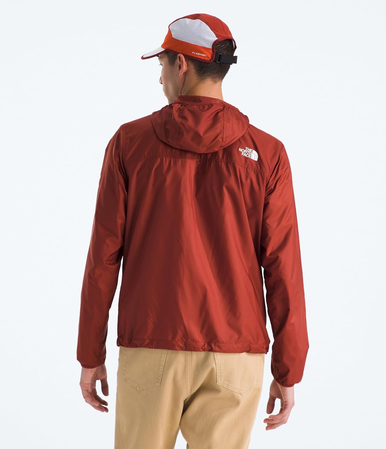 image:imageThe North Face Mens Tnf Cyclone Wind Jacket Wind Resistant Upf 40 Sun ProtectionIron Clay