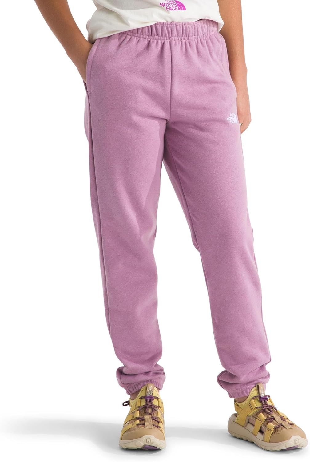 image:imageThe North Face UnisexAdult Teen Evolution Emb Pants Little KidsBig KidsHushed Lavender