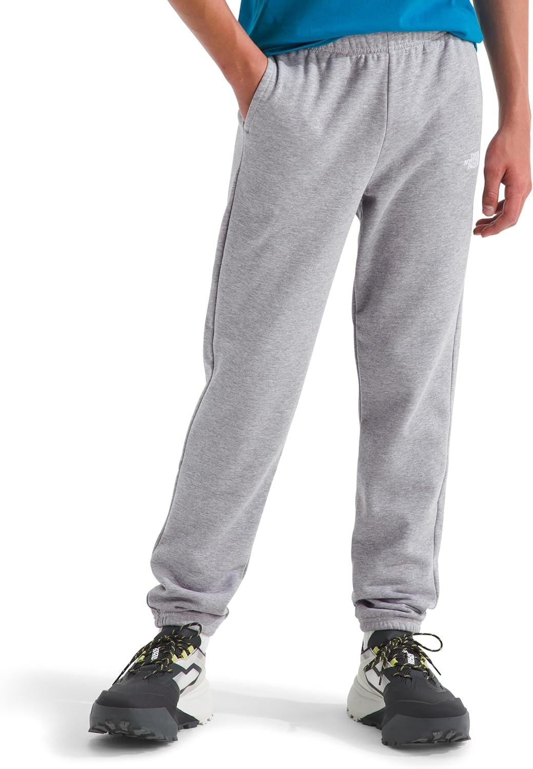 image:imageThe North Face UnisexAdult Teen Evolution Emb Pants Little KidsBig KidsTnf Pale Grey Heather
