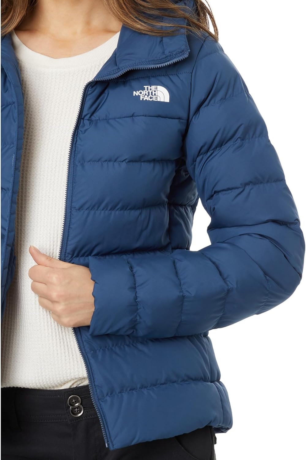 image:imageThe North Face Womens Aconcagua Down Insulated HoodieShady Blue