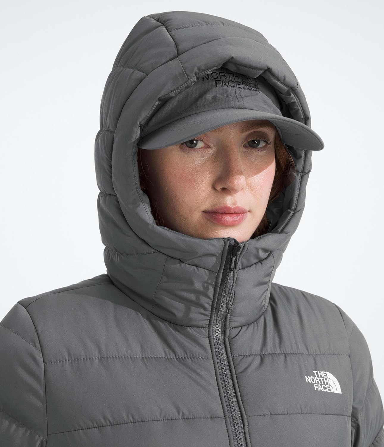 image:imageThe North Face Womens Aconcagua Down Insulated HoodieSmoked Pearl