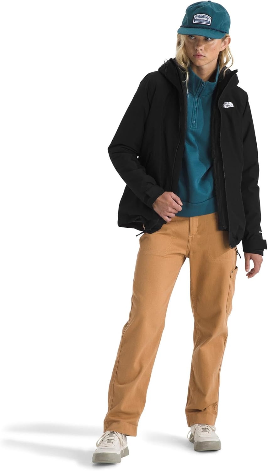image:imageThe North Face Womens Carto Mono Triclimate Hooded Jacket Insulated Winter Coat Wind amp Water Resistant Adjustable Hood With Cinch Cord