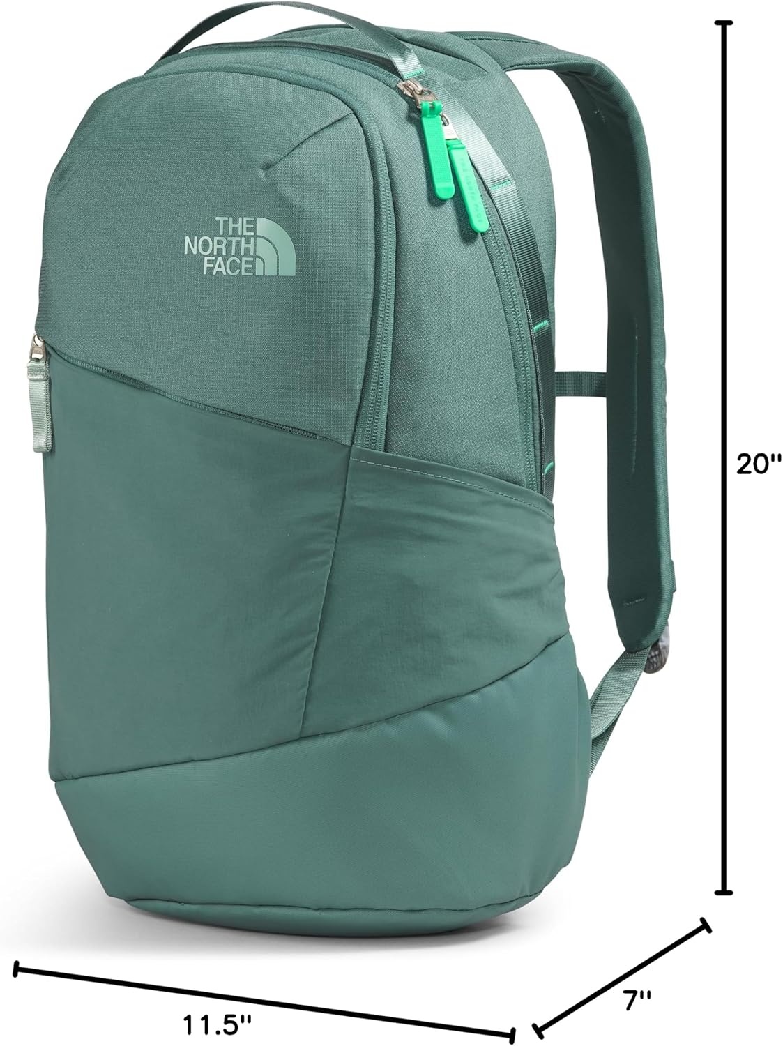 image:imageThe North Face Womens Isabella 30 Backpack Everyday Travel Bag with 16 Laptop Sleeve WaterRepellent Finish WomenSpecific Fit Blue Eclipse Light HeatherTNF White One SizeDark Sage Light HeatherChlorophyll Green