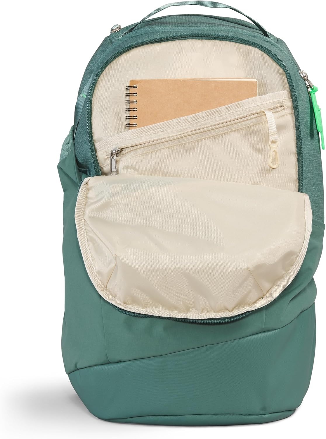 image:imageThe North Face Womens Isabella 30 Backpack Everyday Travel Bag with 16 Laptop Sleeve WaterRepellent Finish WomenSpecific Fit Blue Eclipse Light HeatherTNF White One SizeDark Sage Light HeatherChlorophyll Green
