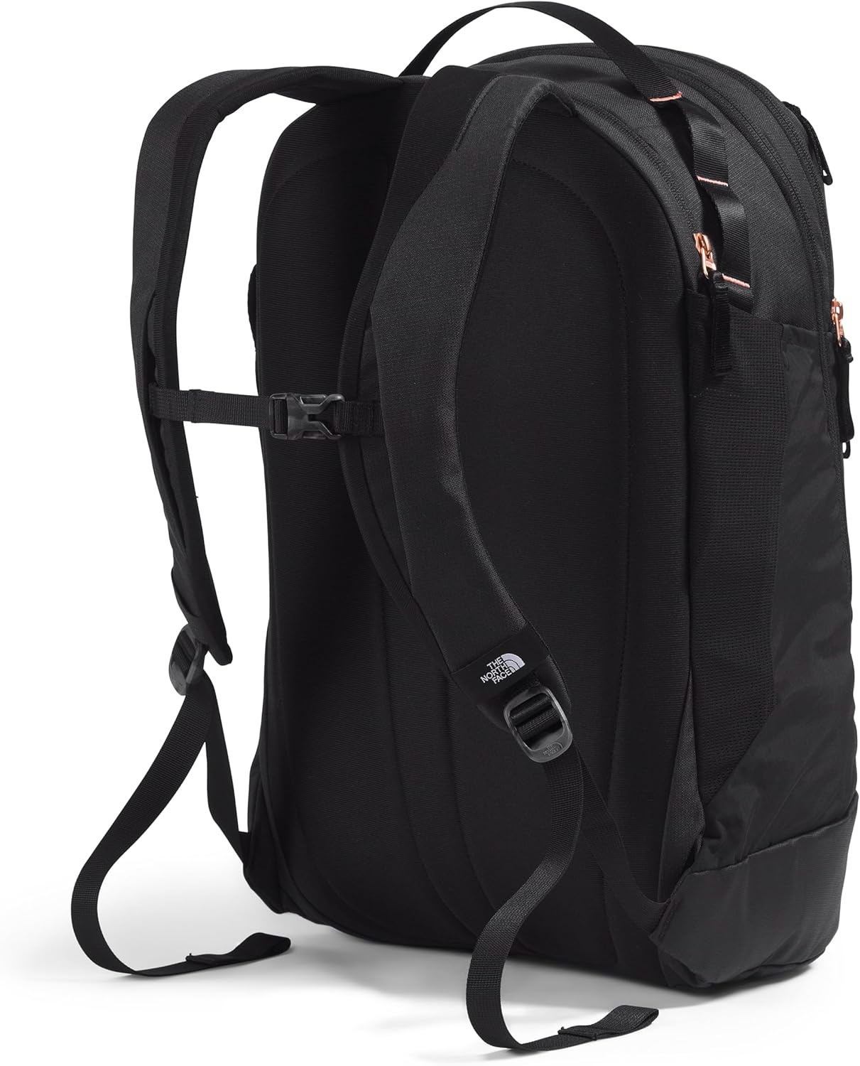 image:imageThe North Face Womens Isabella Transit Backpack Commuter Travel Bag with 16 Laptop Sleeve WaterRepellent Finish WomenSpecific Fit TNF Black Light HeatherBurnt Coral MetallicNPF One SizeTnf Black Light HeatherBurnt Coral Metallicnpf