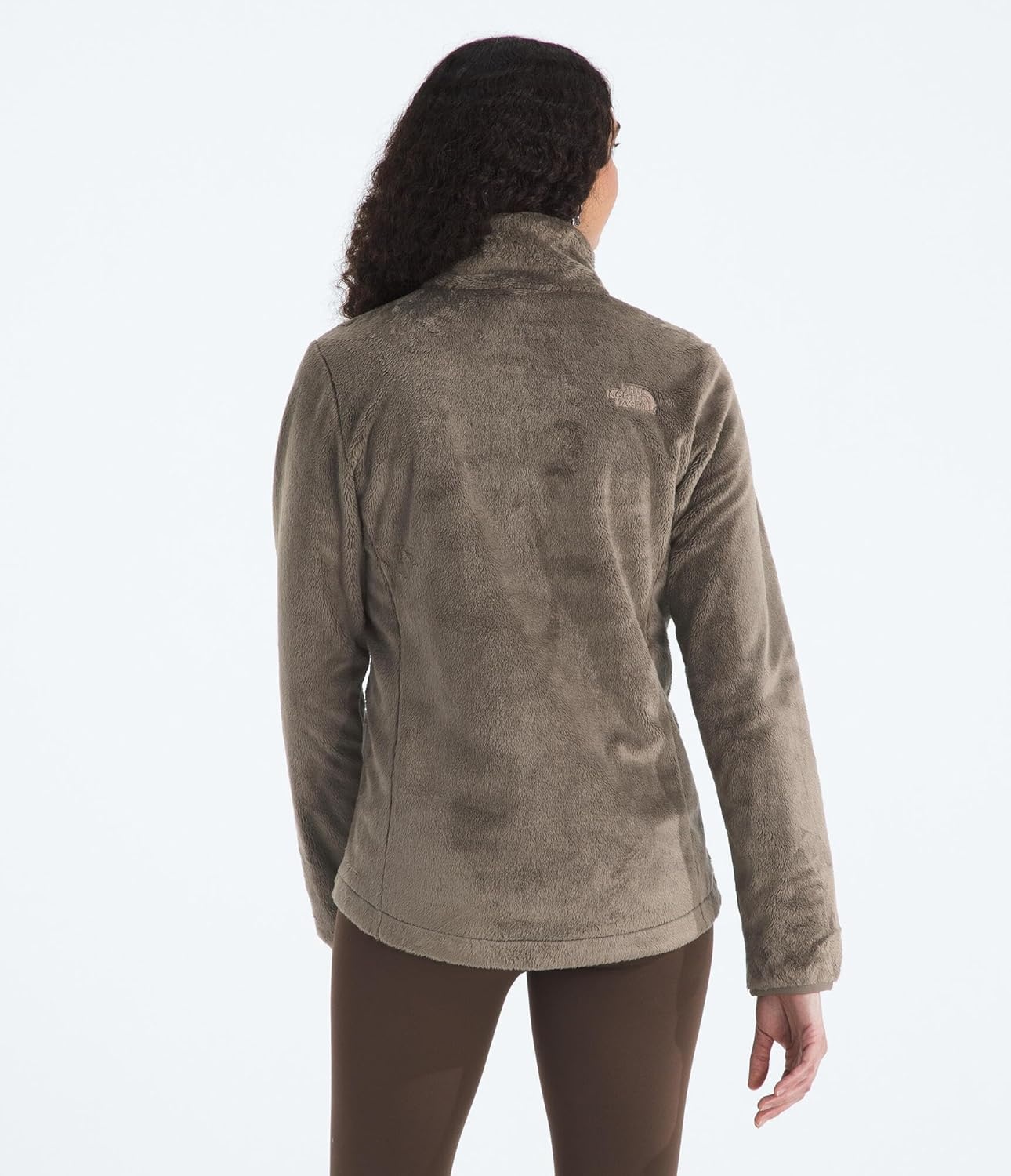 image:imageThe North Face womens Osito Full Zip Fleece Jacket Standard amp Plus Size Soft amp Lightweight Fleece Secure Zip PocketsMocha Brown