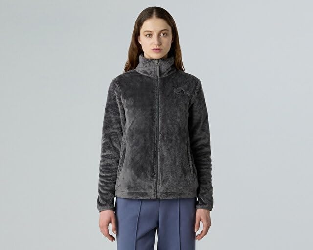 image:imageThe North Face womens Osito Full Zip Fleece Jacket Standard amp Plus Size Soft amp Lightweight Fleece Secure Zip PocketsSmoked Pearl