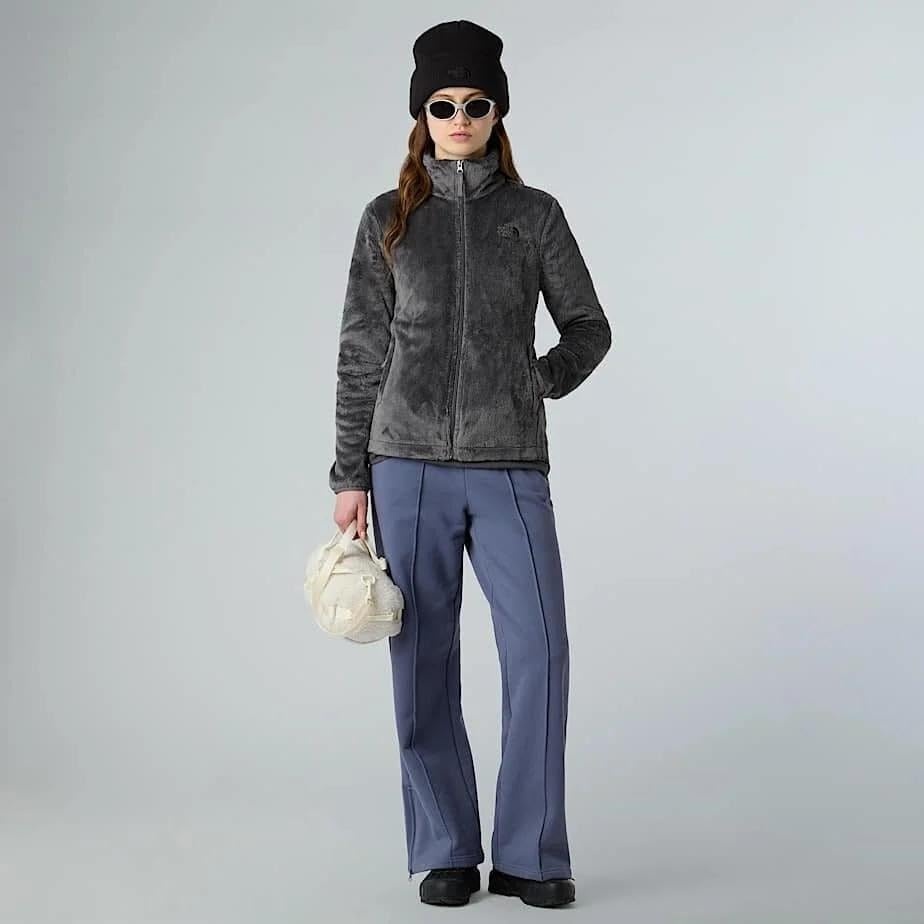 image:imageThe North Face womens Osito Full Zip Fleece Jacket Standard amp Plus Size Soft amp Lightweight Fleece Secure Zip PocketsSmoked Pearl