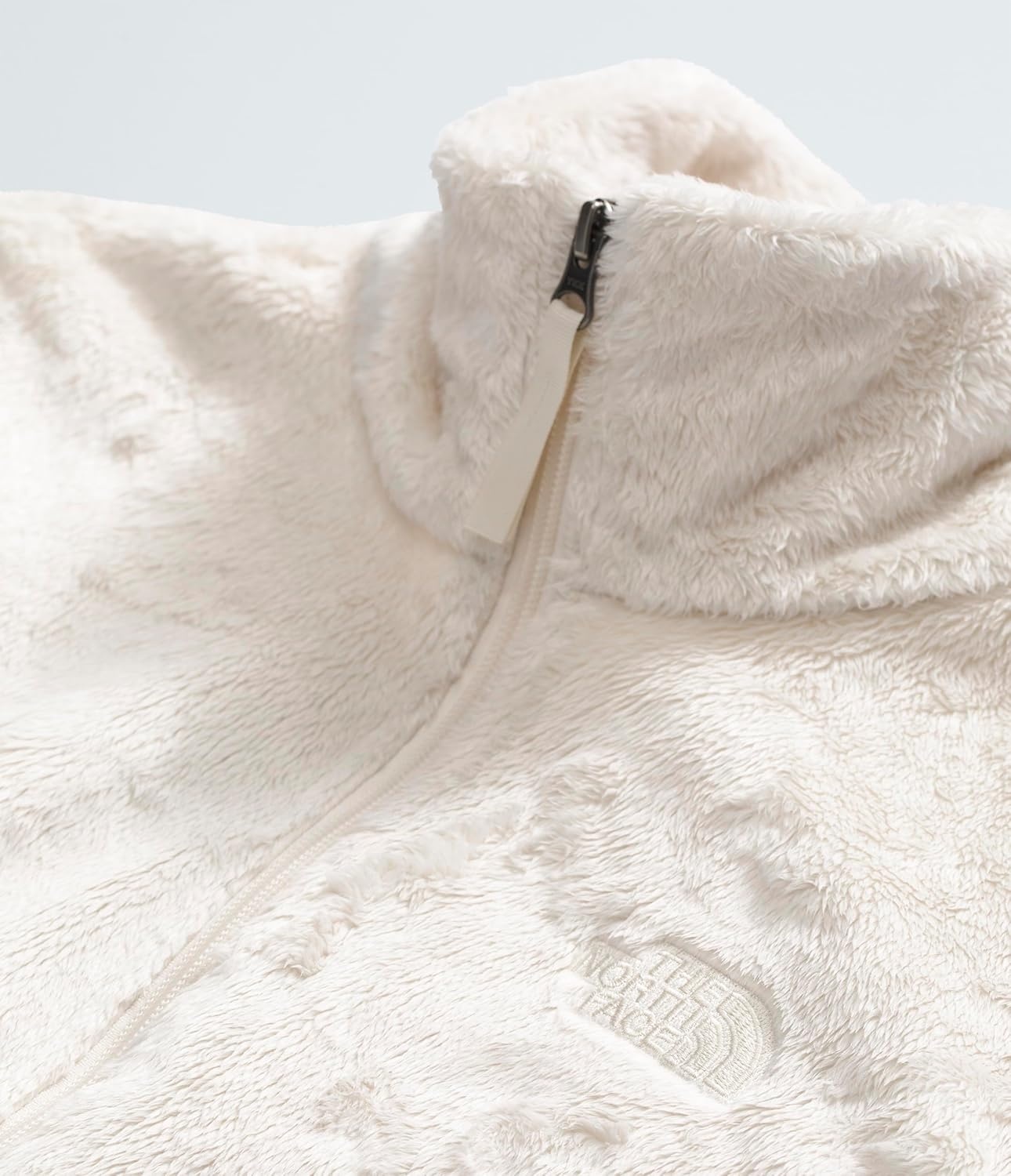 image:imageThe North Face womens Osito Full Zip Fleece Jacket Standard amp Plus Size Soft amp Lightweight Fleece Secure Zip PocketsWhite Dune