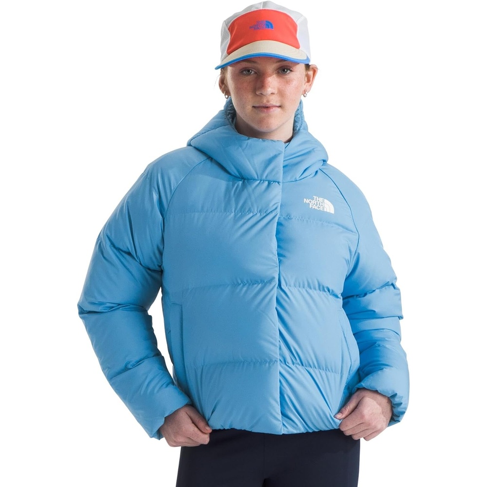 image:imageNorth Down Hooded Jacket  GirlsDark Cornflower