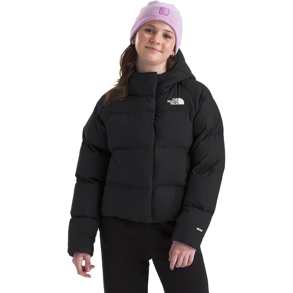 image:imageNorth Down Hooded Jacket GirlsTnf Black