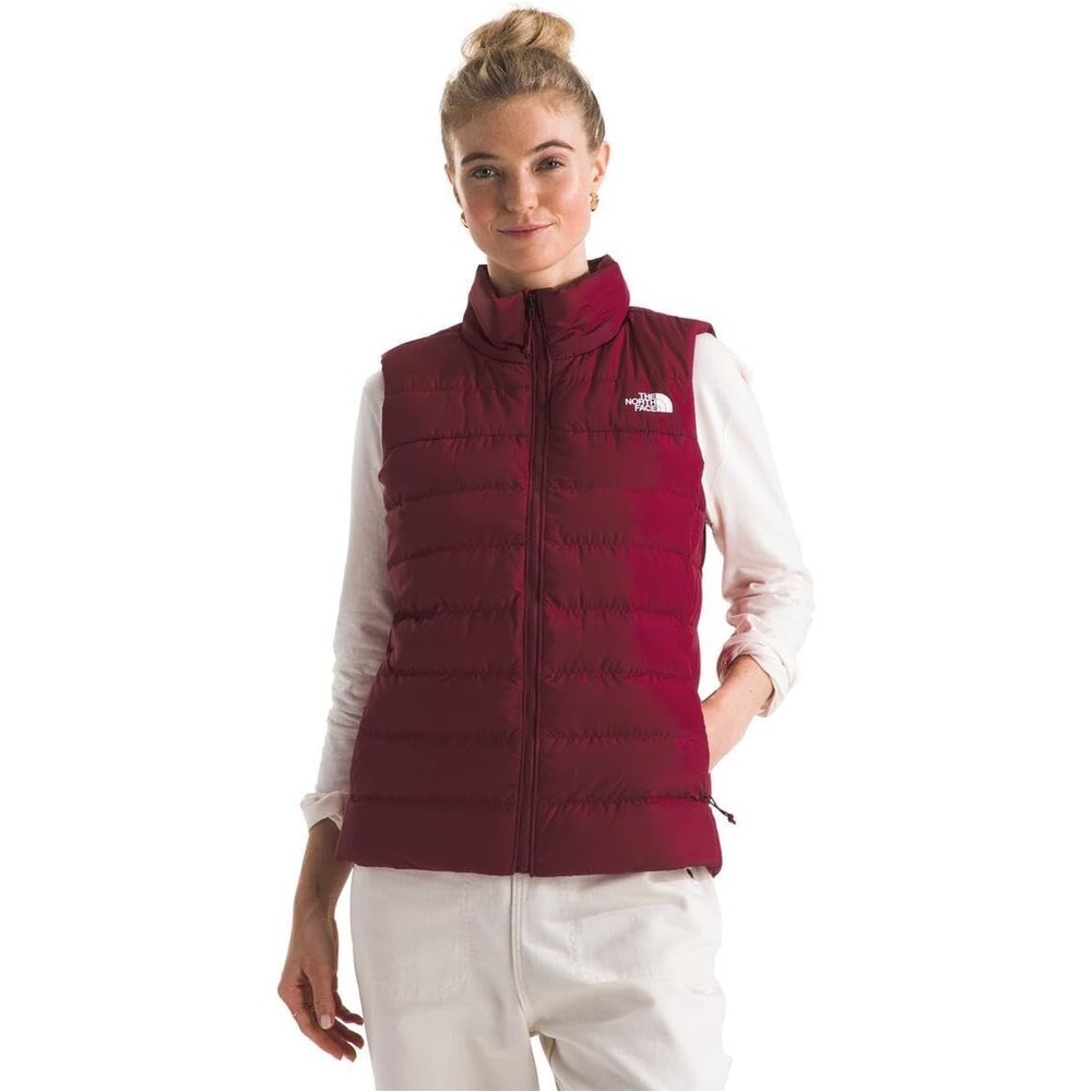image:imageTHE NORTH FACE Womens Aconcagua 3 Insulated Vest Wind Resistant Water Repellent 600 Fill Waterfowl Down InsulationBeetroot