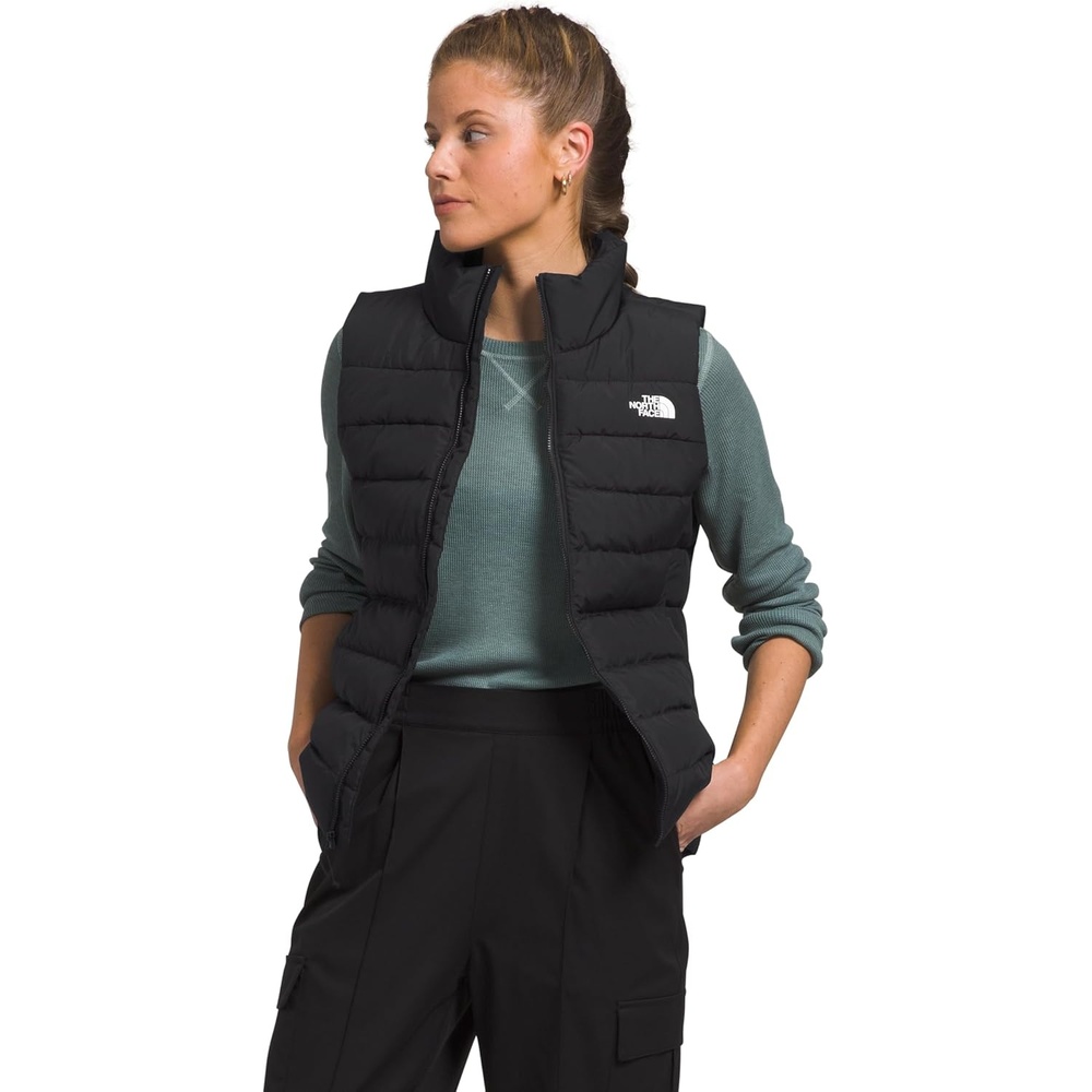 image:imageTHE NORTH FACE Womens Aconcagua 3 Insulated Vest Wind Resistant Water Repellent 600 Fill Waterfowl Down InsulationTnf Blacknpf