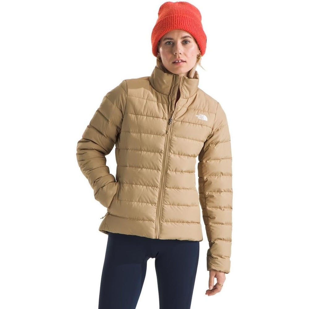 image:imageTHE NORTH FACE Womens Aconcagua 3 Jacket Wind Resistant Water Repellent 600 Fill Waterfowl Down InsulationKhaki Stone