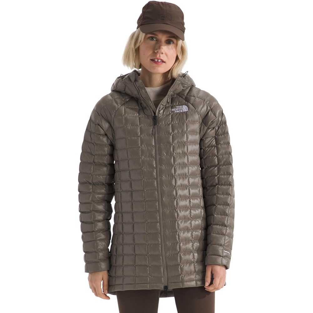 image:imageTHE NORTH FACE Womens Thermoball Hooded Parka Standard amp Plus Size High Loft Insulation Wind amp Water ResistantMocha Brown