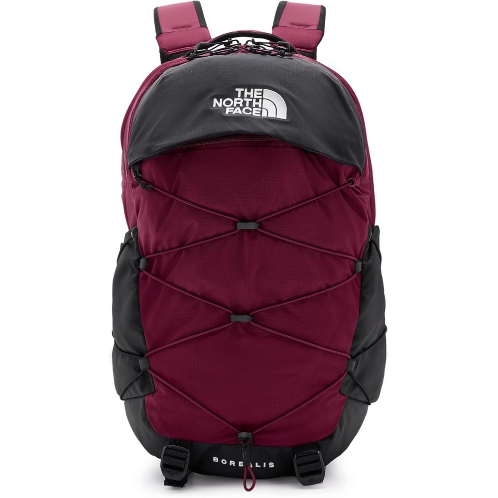 image:imageThe North Face Borealis Commuter Laptop Backpack Water Repellent Laptop Sleeve Large Main Compartment TNF BlackTNF BlackNPF One SizeBurgundy CrushTnf Black