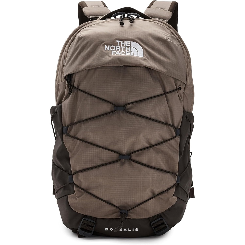 image:imageThe North Face Borealis Commuter Laptop Backpack Water Repellent Laptop Sleeve Large Main Compartment TNF BlackTNF BlackNPF One SizeGarnetDark Chestnut