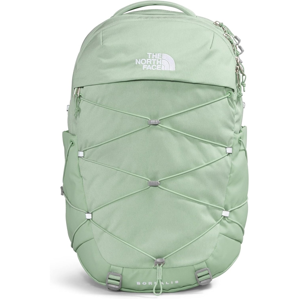 image:imageThe North Face Borealis Commuter Laptop Backpack Water Repellent Laptop Sleeve Large Main Compartment TNF BlackTNF BlackNPF One SizeMisty Sage Dark HeatherMeld Grey