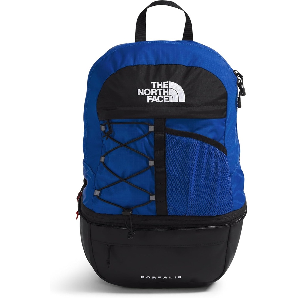 image:imageThe North Face Borealis Convertible Pack  Commuter Laptop Backpack Removable Lumbar Pack Water Repellent Finish CedarLava Red One SizeTnf BlueTnf Black