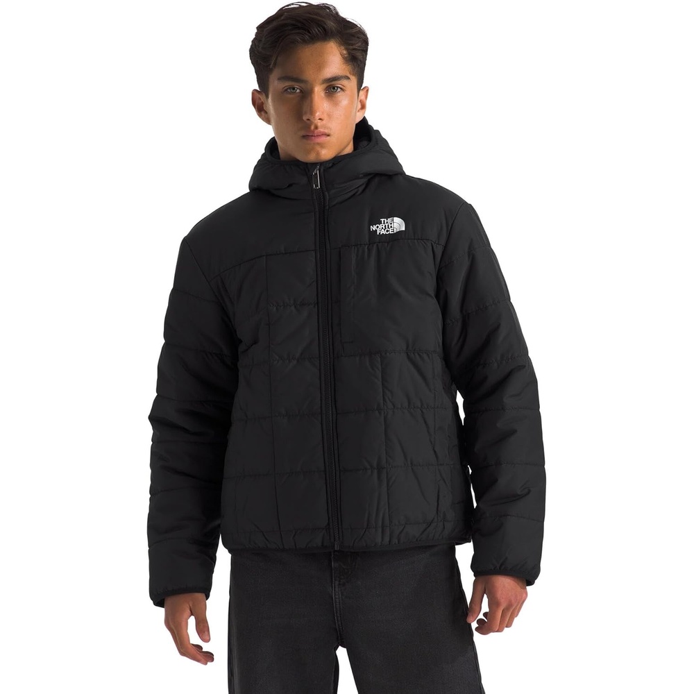 image:imageThe North Face Boys Reversible Shasta Full Zip Hooded JacketTnf Black