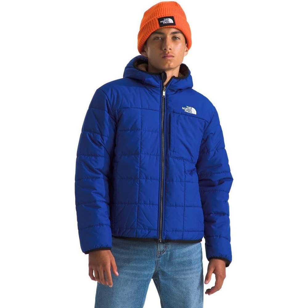 image:imageThe North Face Boys Reversible Shasta Full Zip Hooded JacketTnf Blue