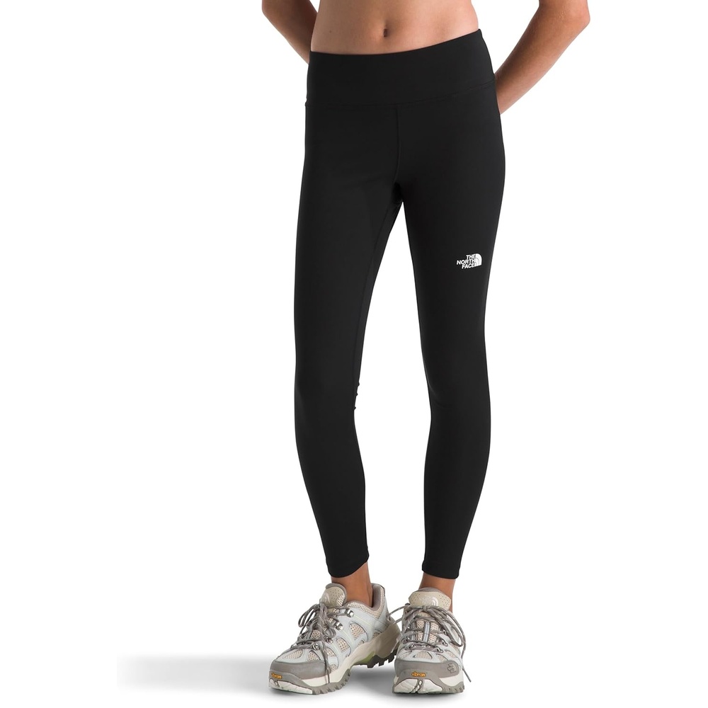 image:imageThe North Face Girls Flex Leggings Breathable Athletic Leggings for Kids Moisture Wicking Fabric Wide WaistbandTnf Black